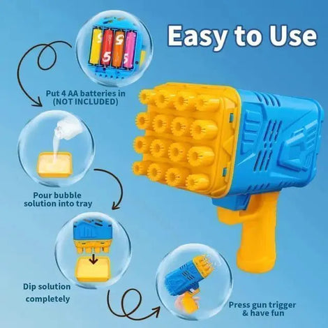 Bubble Gun for Kids