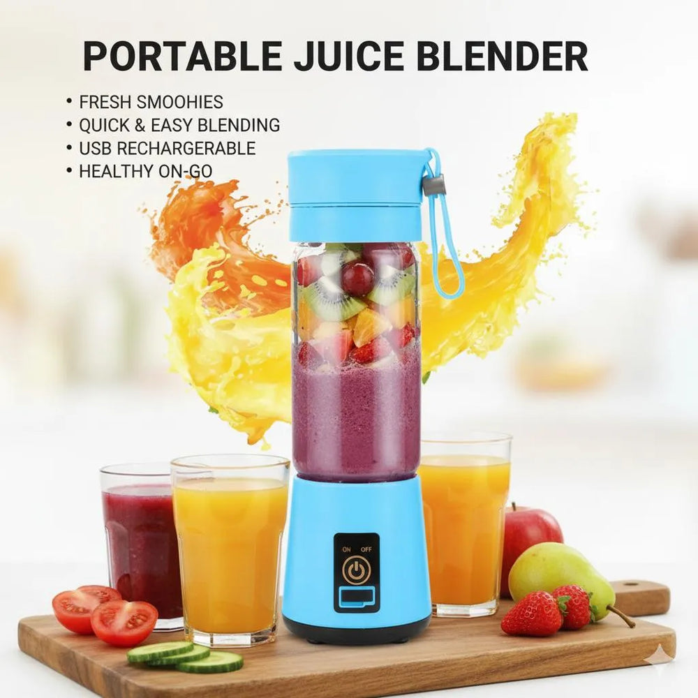 Portable USB Rechargeable Juice Blender