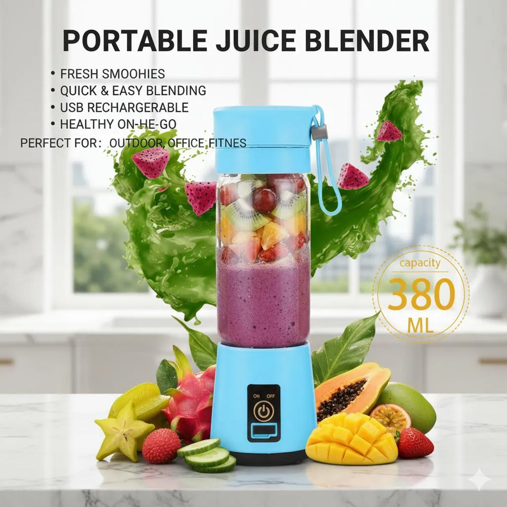 Portable USB Rechargeable Juice Blender