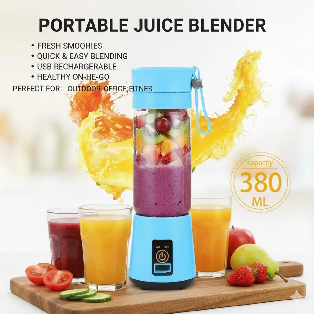 Portable USB Rechargeable Juice Blender