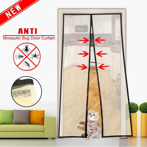 Magic Mesh Deluxe Hands-Free Magnetic Screen Door