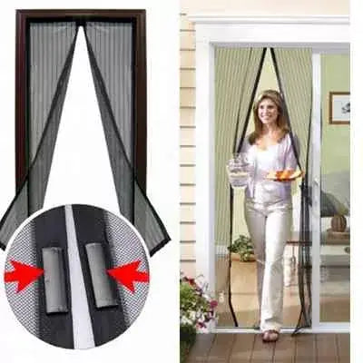 Magic Mesh Deluxe Hands-Free Magnetic Screen Door