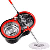 Steel baucket Spin Mop 360°