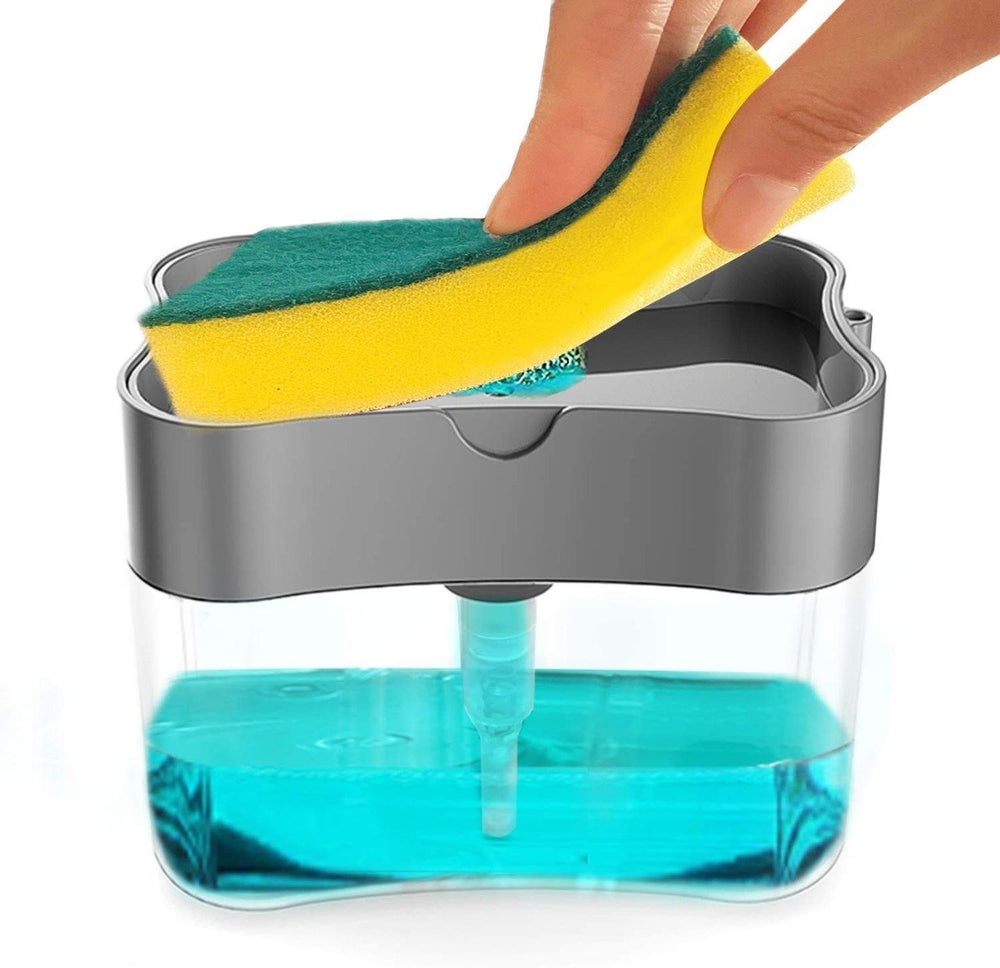 2-in-1 Dishwashing Liquid & Soap Pump Dispenser