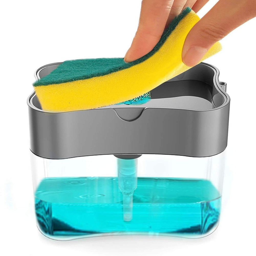 2-in-1 Dishwashing Liquid & Soap Pump Dispenser