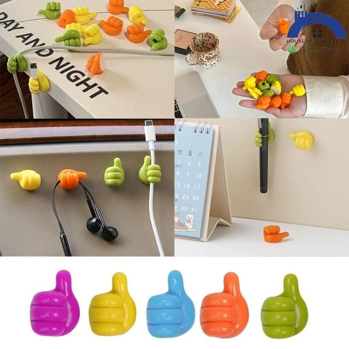 10 Pcs Creative Silicone Wall Decoration Hooks