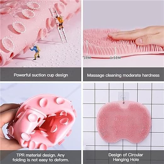 Shower Foot & Back Scrubber Mat