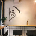 3D Wooden Teddy Bear Wall Art