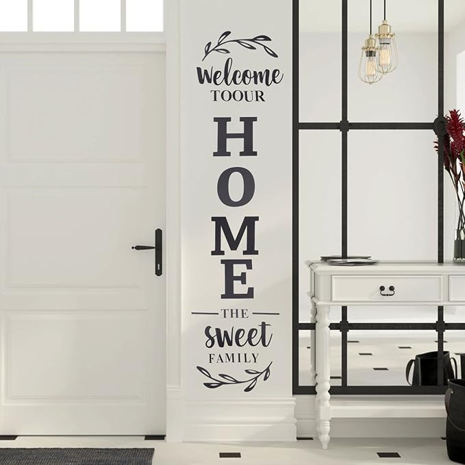 3D Wall Art – Welcome to Our Home