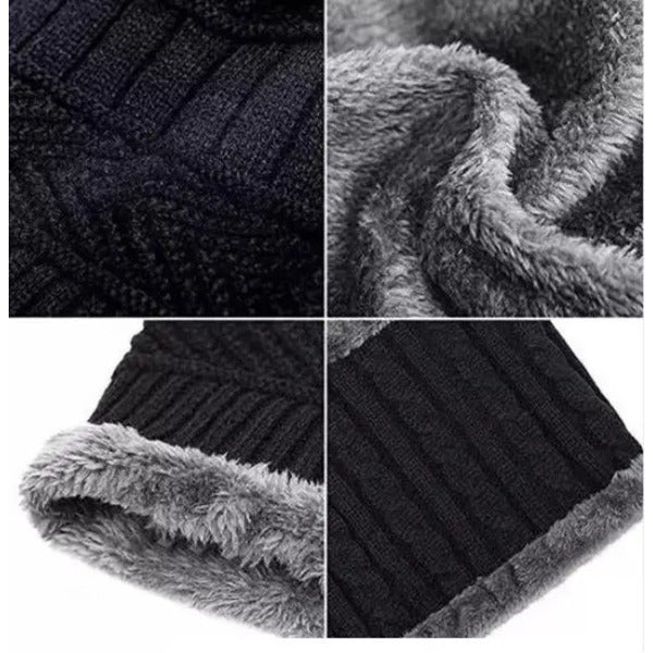 Head & Neck Cap Beanies Combo – Black