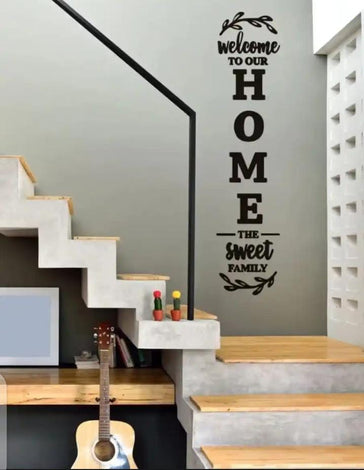 3D Wall Art – Welcome to Our Home