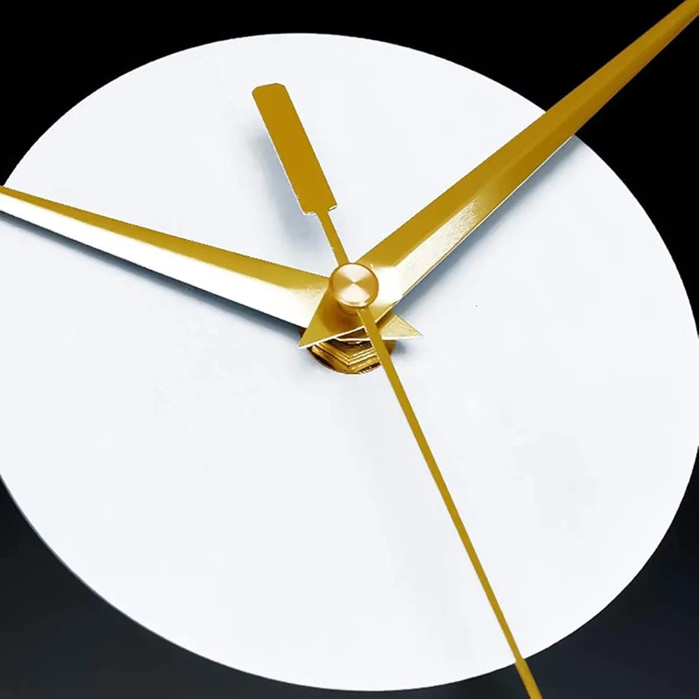 3D Wooden @ Wall Clock