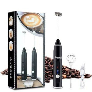 Rechargeable 2-in-1 Coffee Egg Beater