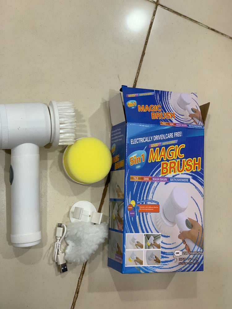 5-in-1 Rechargeable Magic Cleaning Brush