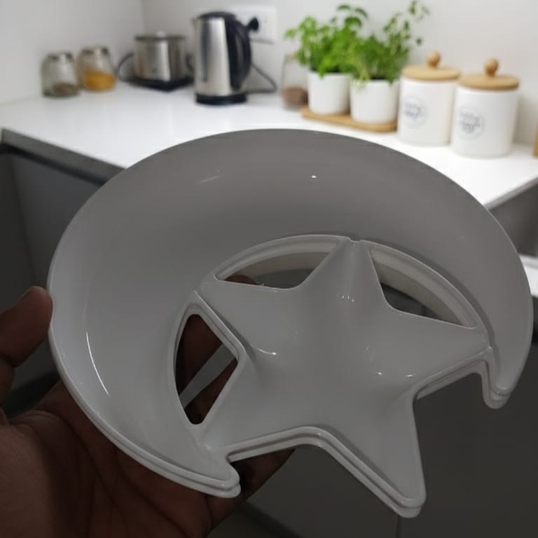 Moon & Star Serving Plate