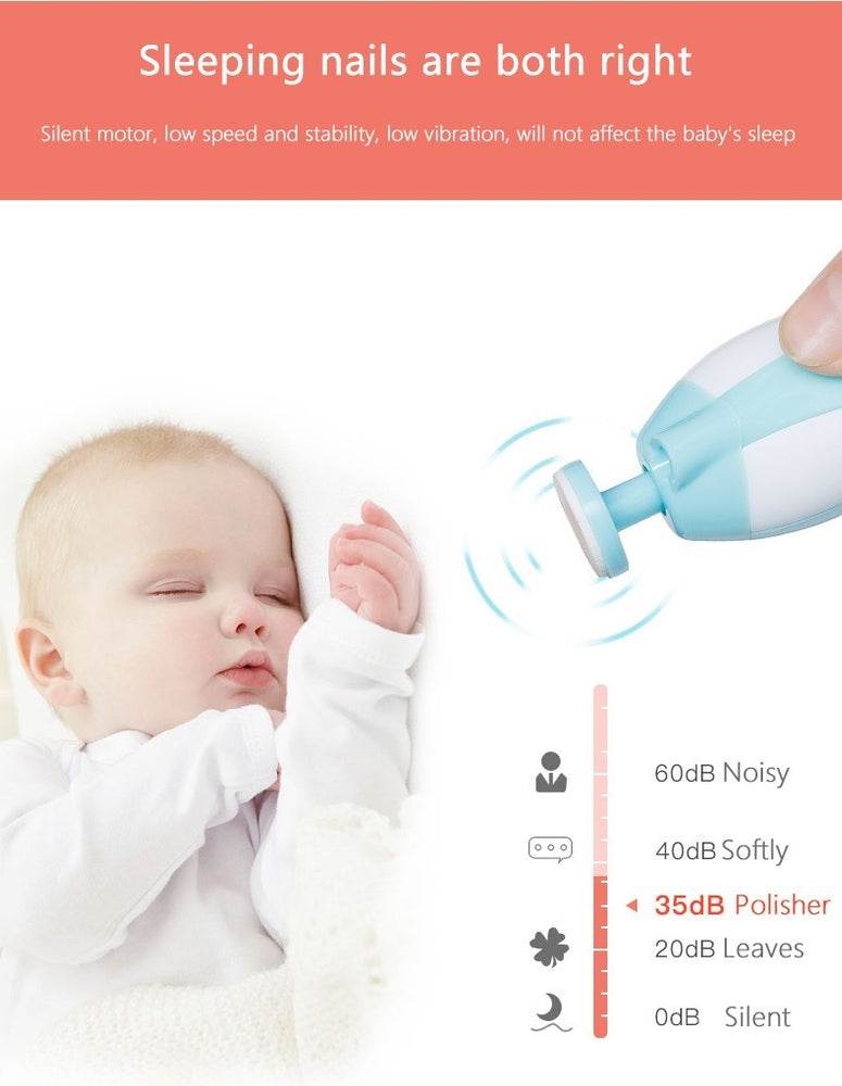 Electric Baby Nail Trimmer 6 in 1