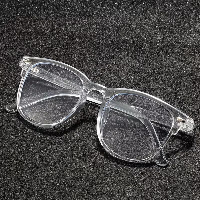 Transparent UV400 Blue Light Blocking Glasses