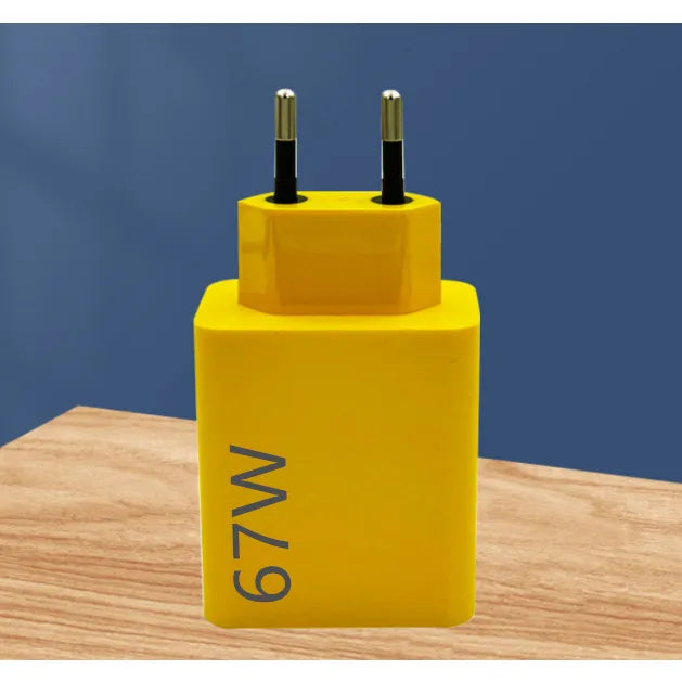 3-in-1 Mobile Phone Charger 67W with Cable