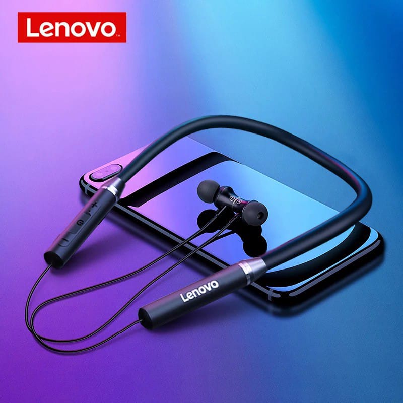 Lenovo HE05X Wireless Bluetooth Neckband Earphones