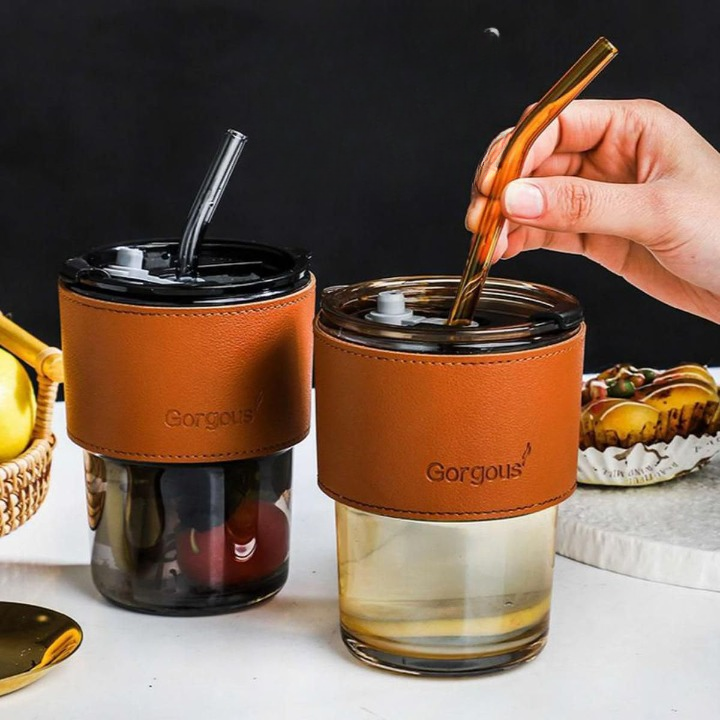 400ml Bamboo-Styled Coffee Mug