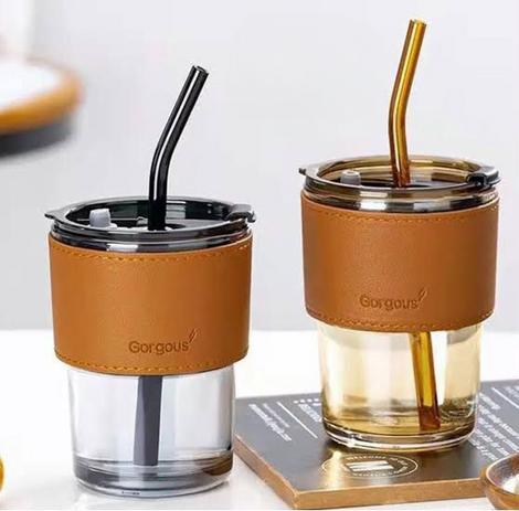 400ml Bamboo-Styled Coffee Mug