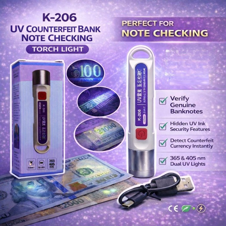 Handheld LED Money Detector K-206