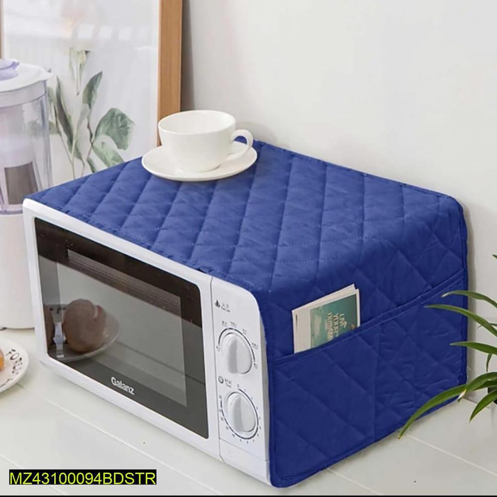Quilted Microwave Cover Waterproof Cotton (33x11 Inch)