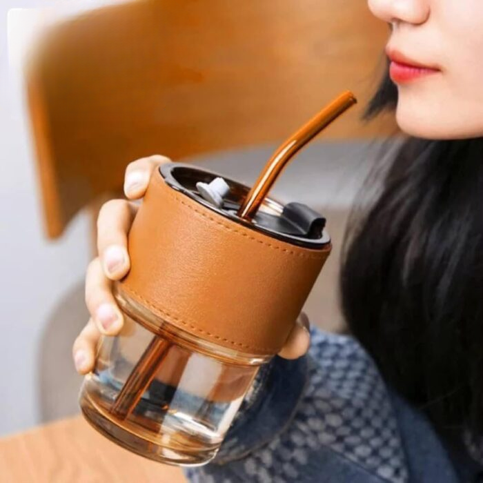 400ml Bamboo-Styled Coffee Mug