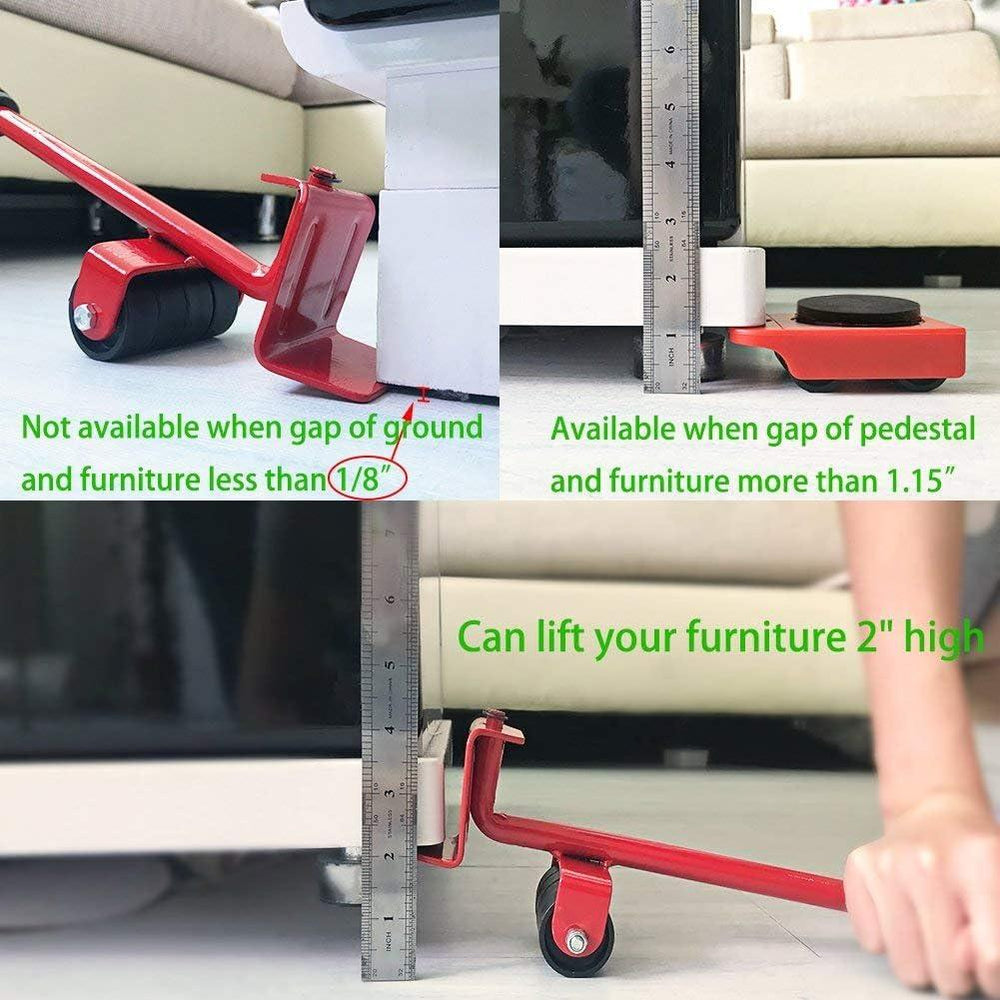 Furniture Lifter Easy to Move Slider 5 Piece