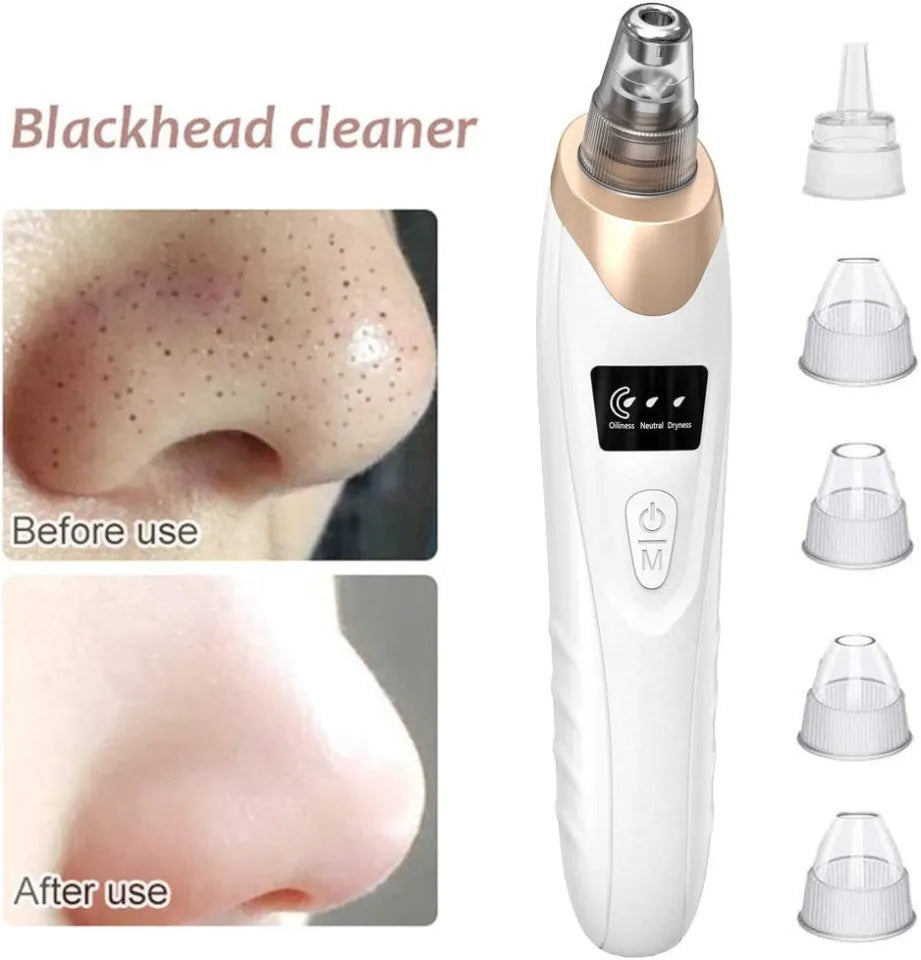 5 In 1 Blackhead Remover Machine Rechargeable