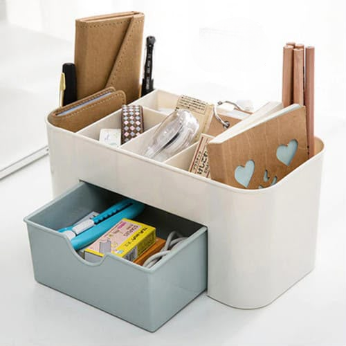 Makeup Storage Box with Stand