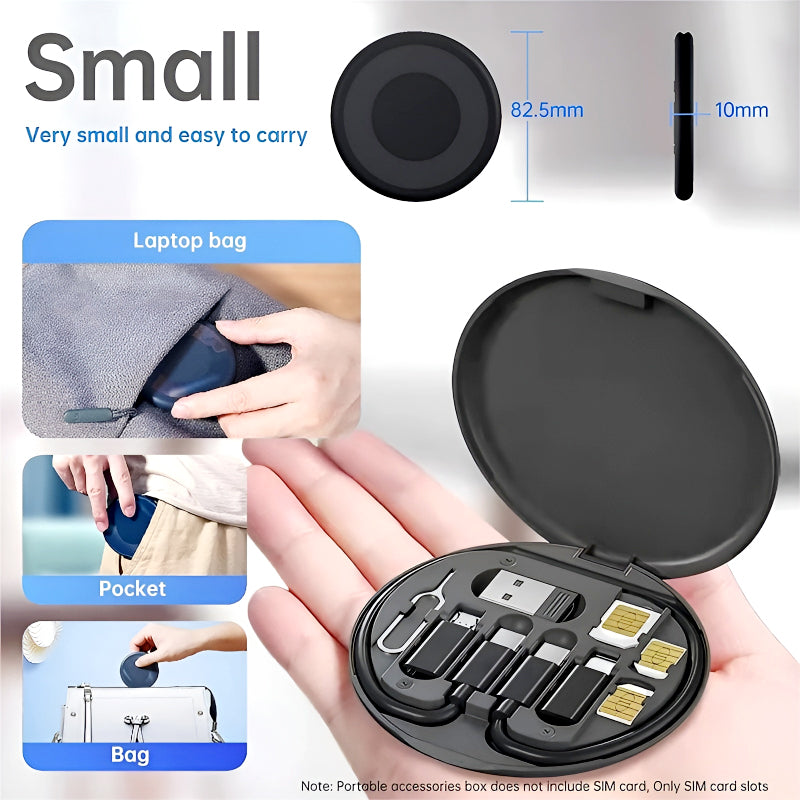 60W Multifunctional Fast Charging Data Cable Set