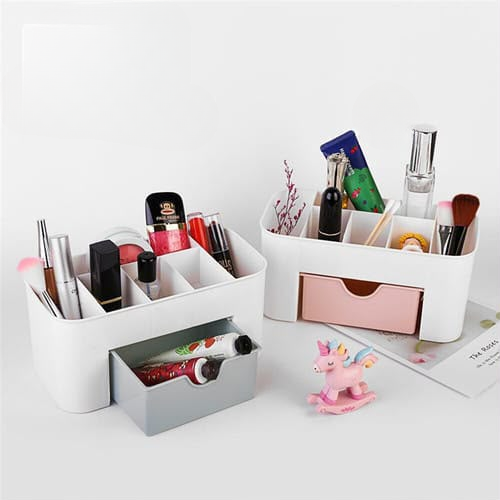 Makeup Storage Box with Stand
