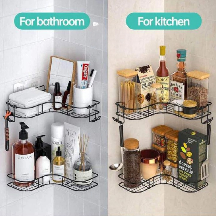 Bathroom Kitchen Corner Metal Punch Frame