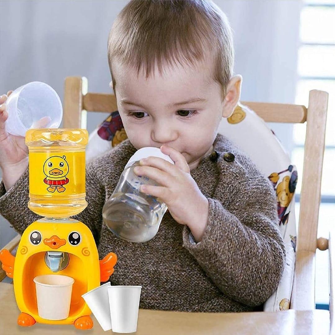 Electric Duck Water Dispenser for Kids 3-5 Years Yellow