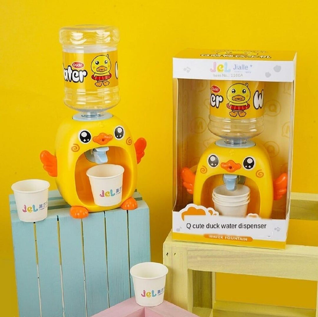Electric Duck Water Dispenser for Kids 3-5 Years Yellow