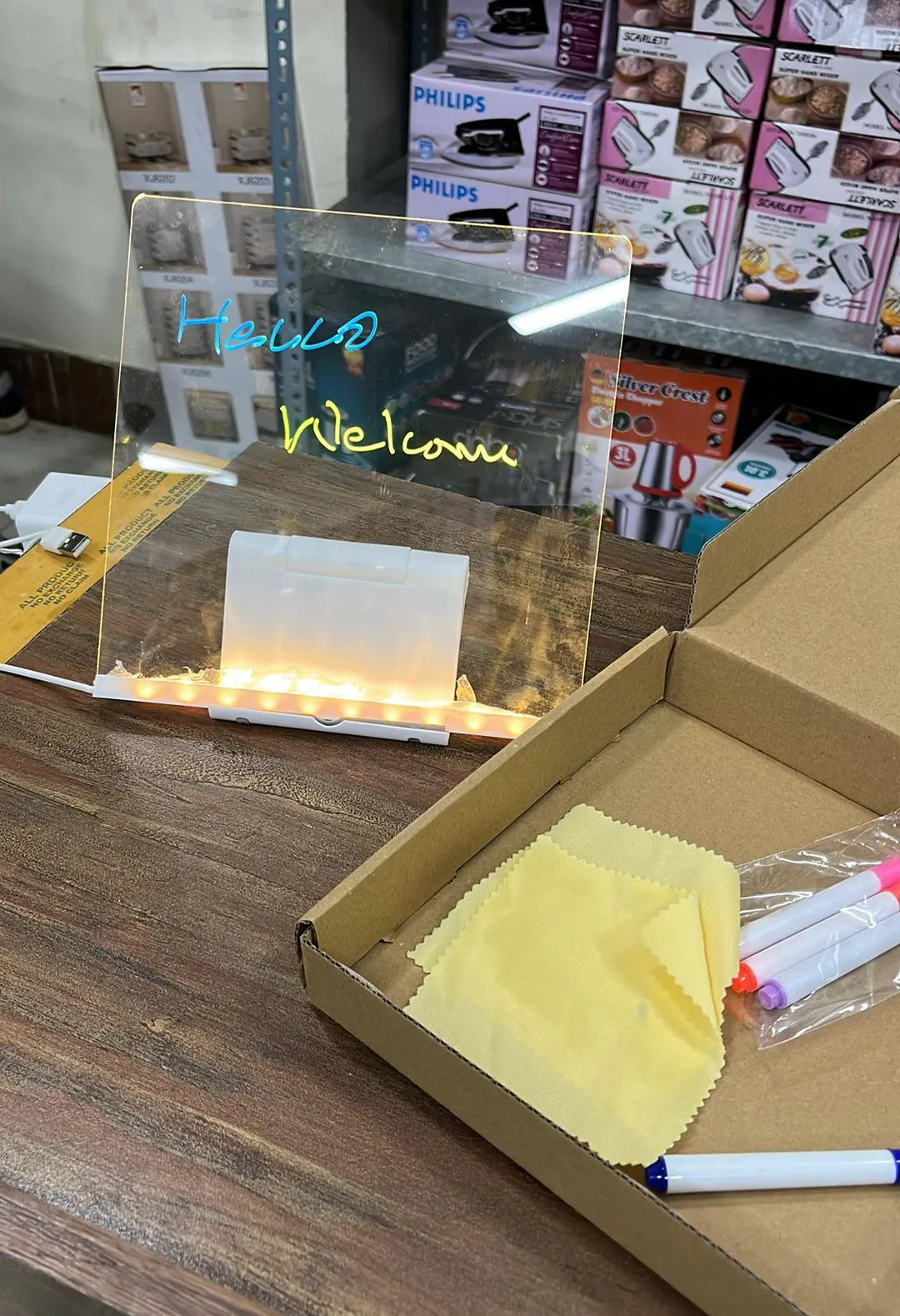 Acrylic LCD Writing Tablet / Acrylic LED Writing Board