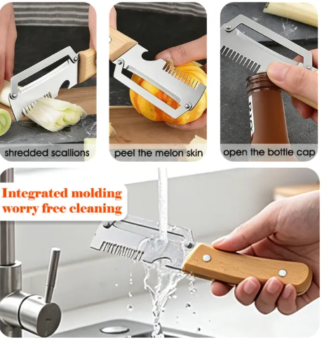 3-in-1 Multifunctional Vegetable Peeler