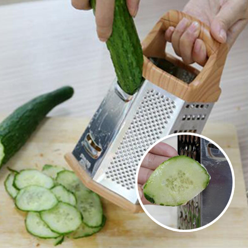 6-Sided Stainless Steel Multi-Purpose Grater