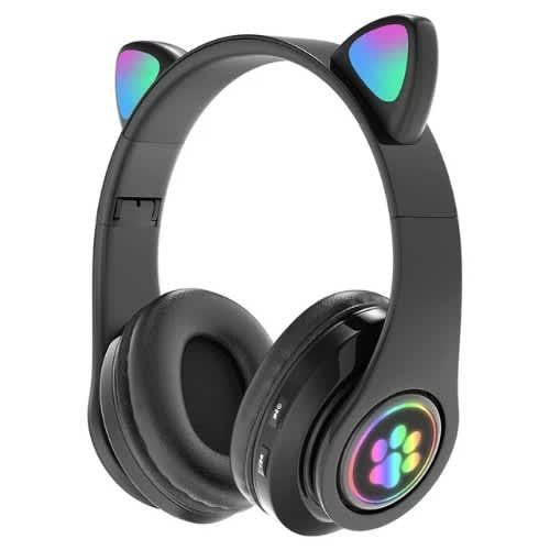 Cat Headphones RGB Light New Stock Type C Charging